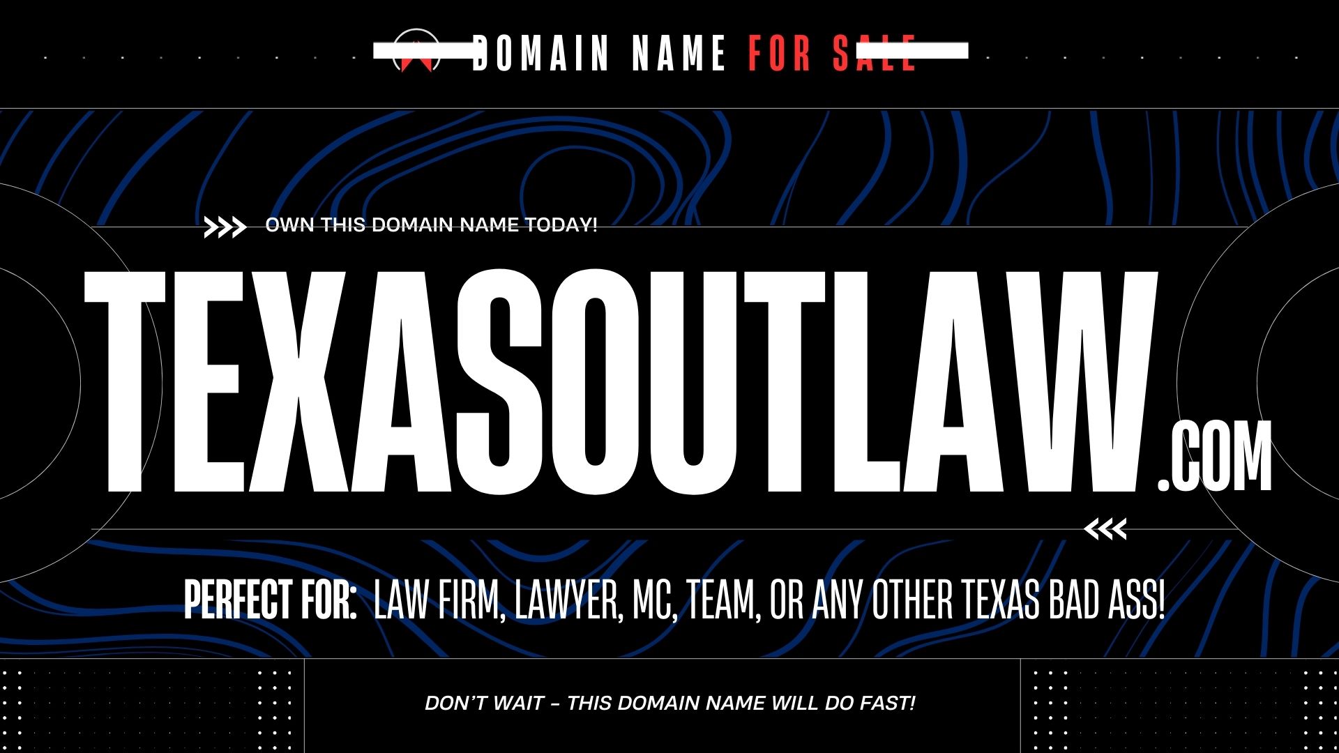 example websites created for TEXASOUTLAW.COM.